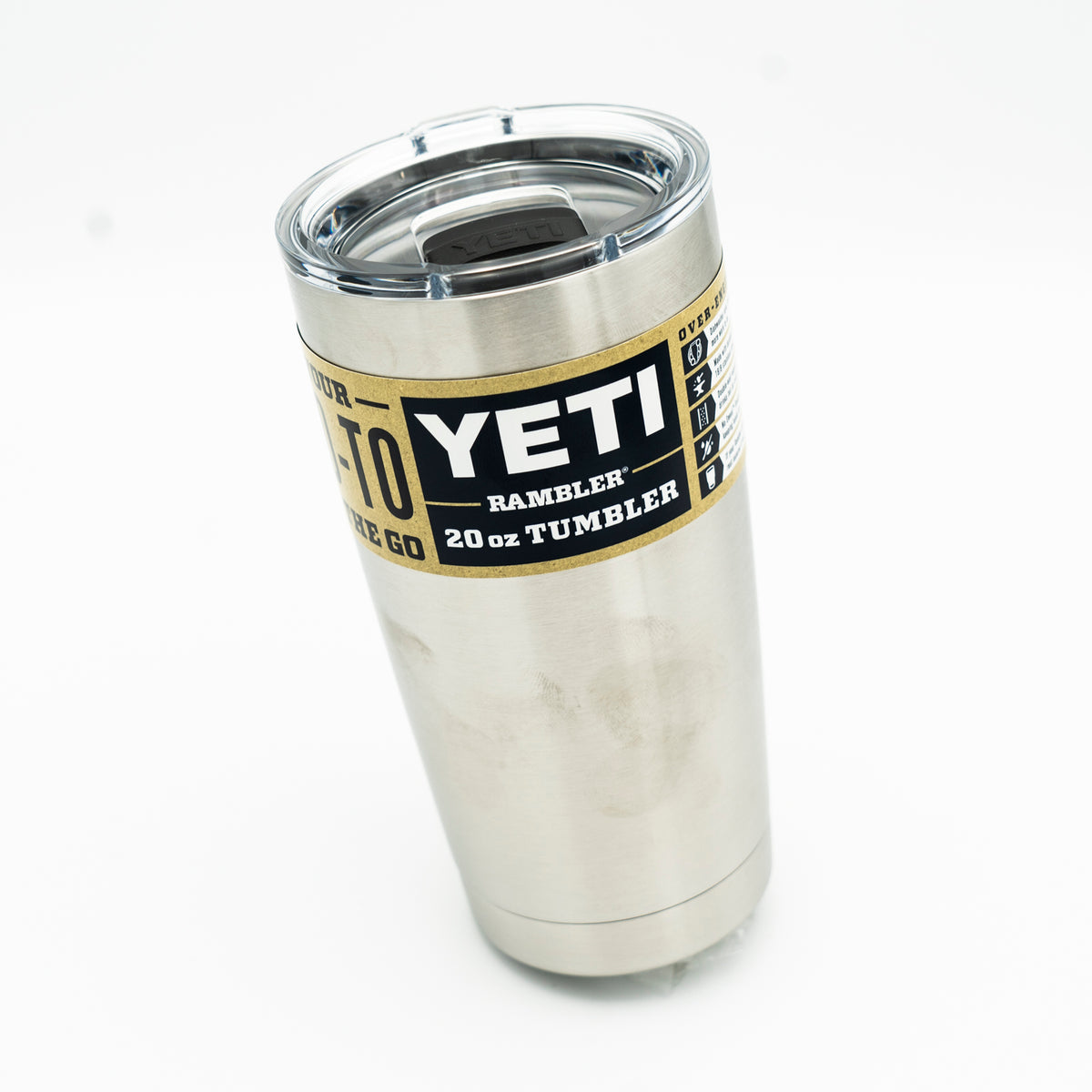 Yeti Rambler 20 oz Tumbler Logo - Snake River Angler