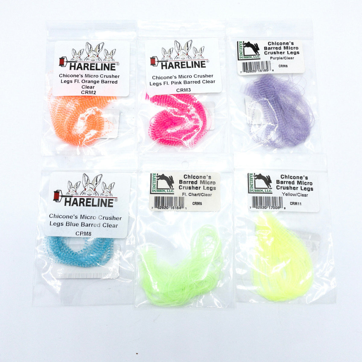 Chicone's Barred Micro Crusher Legs – Emerald Water Anglers