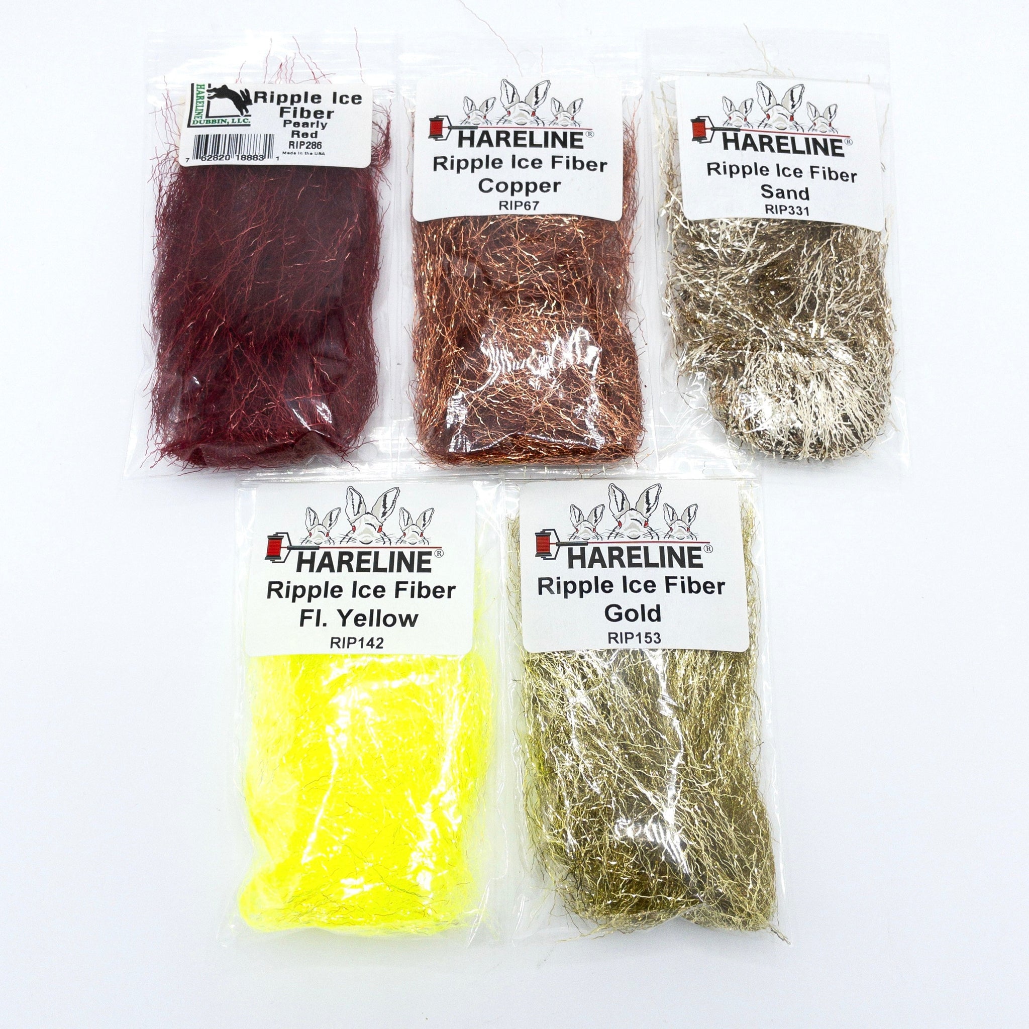 thumbnail image 2 of Hareline Ripple Ice Fiber - UV Pearl Fly Tying Material For Dubbing & Winging 2 of 11
