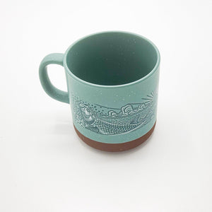 Casey Underwood | Flats Mug - Blue