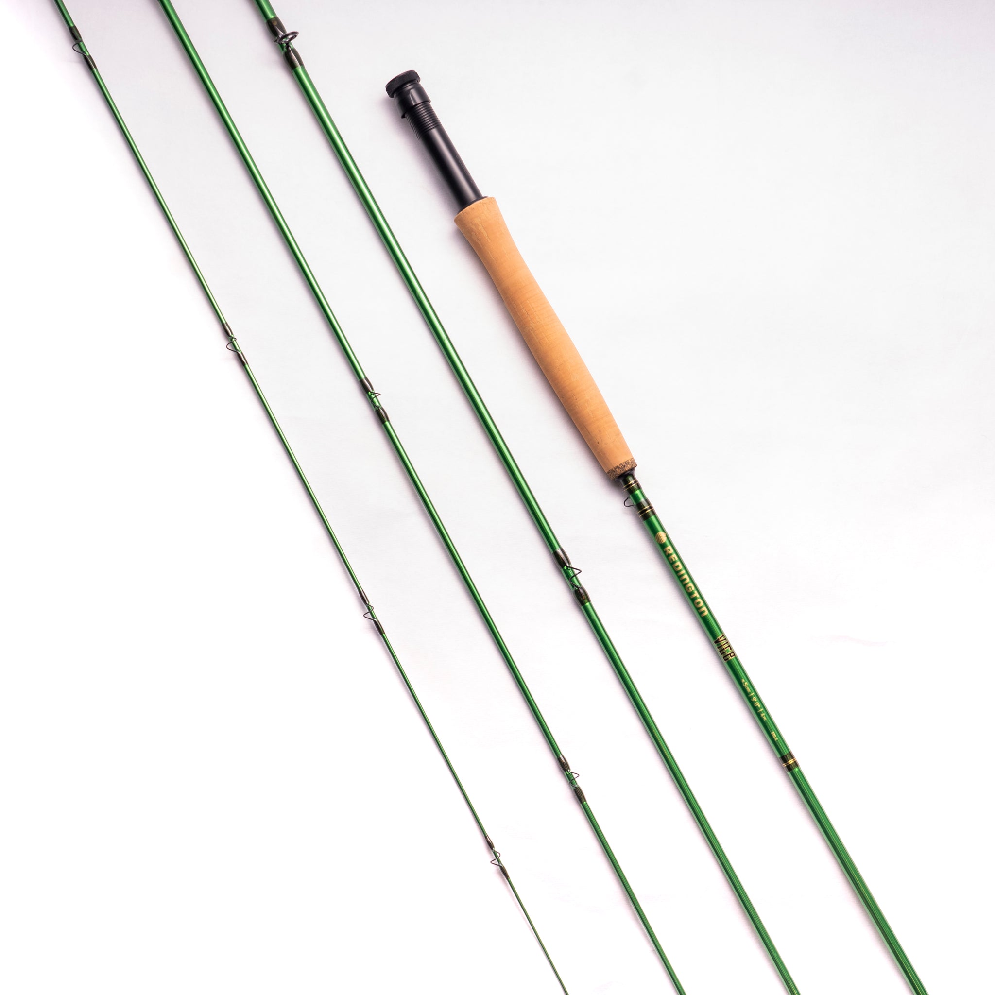 vint trimarc telescopic fly rod with pflueger sa-trout no 1554 reel made  usa