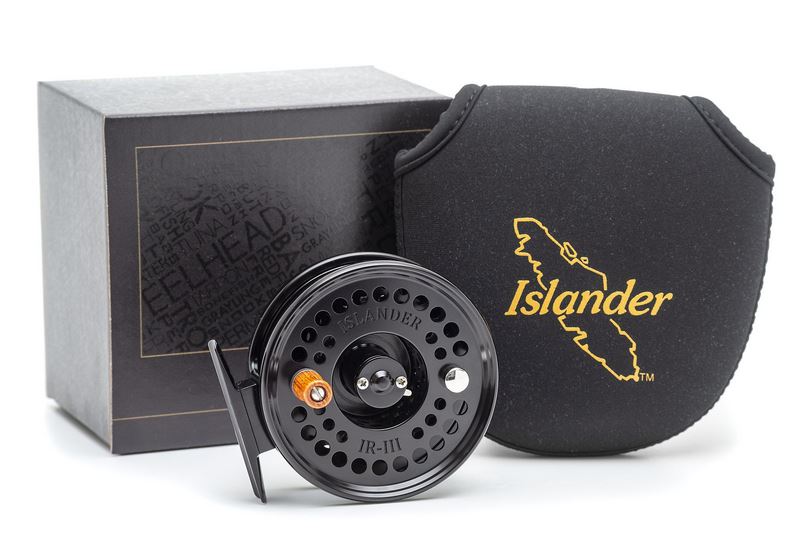 Islander | IR-III Reel Black with Evergreen Handle