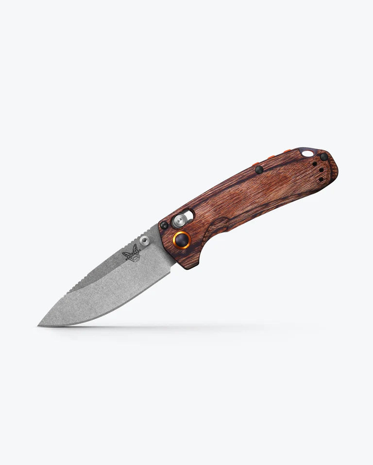 Benchmade | North Fork Stabilized Wood Drop-point