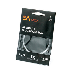 Scientific Anglers Absolute Fluorocarbon Leader - 1 Pack