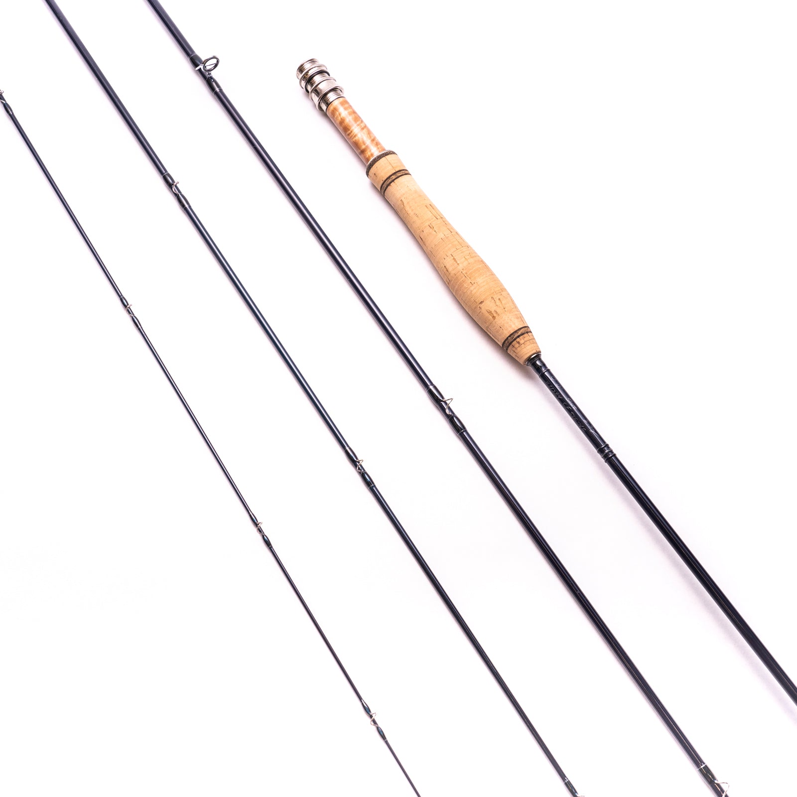 cf burkheimer fly fishing rods 690-4 Trout 9' 0