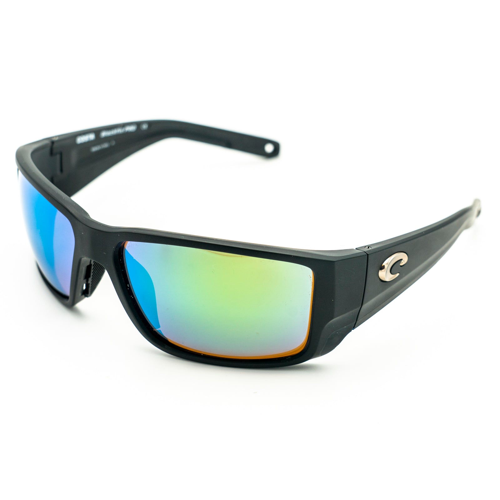 Costa Blackfin Pro Matte Black w/ Copper Silver Mirror Sunglasses