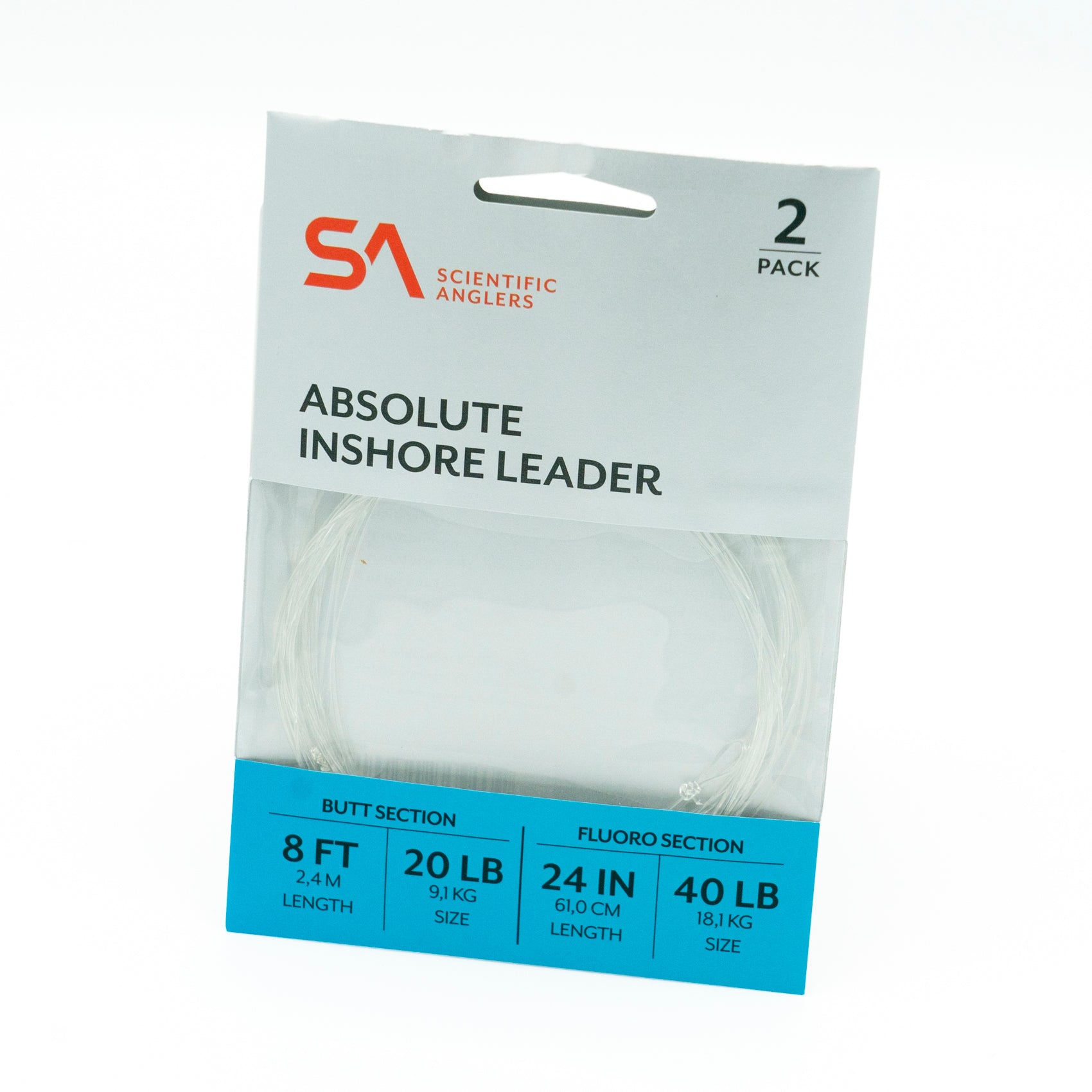 Scientific Anglers® Fluorocarbon Leader - 2 Pack, Scientific